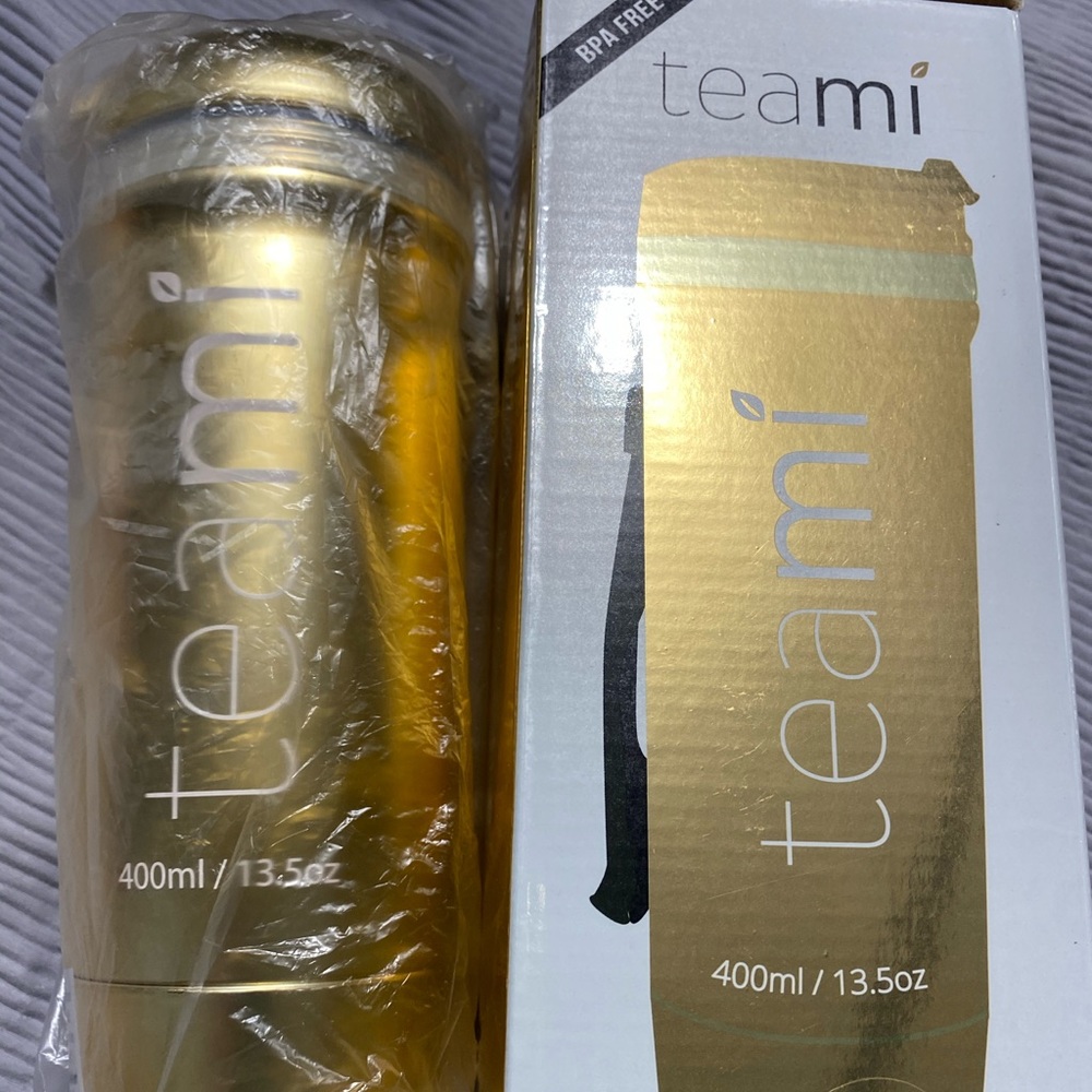 Limited Edition Gold Teami 40 ml tumbler